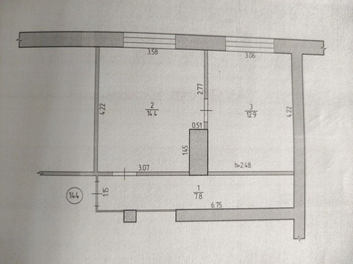 Продам двокімнатний гуртожиток - фото 1
