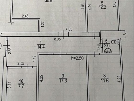 Продам квартиру под офис 100 кв.м на 1 этаже! Самар