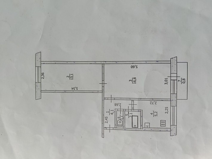 Срочно Продам 2-х комнатную квартиру Павлоград район 40 лет - фото 1