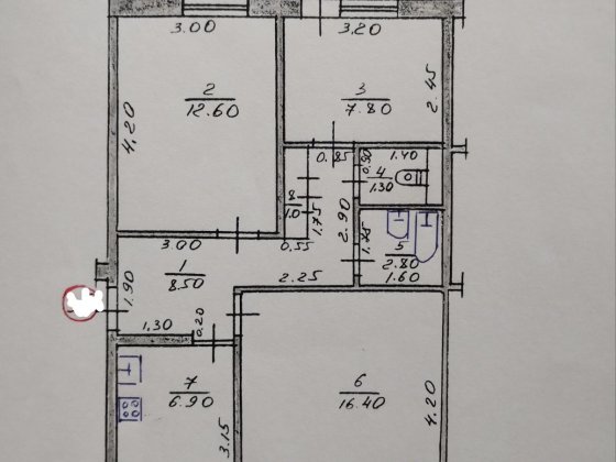 Продам трёхкомнатную квартиру в Солоницевке Солоницевка