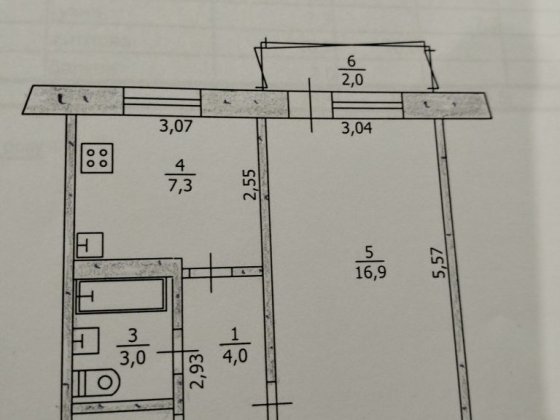 Продаж 1к квартири Павлоград