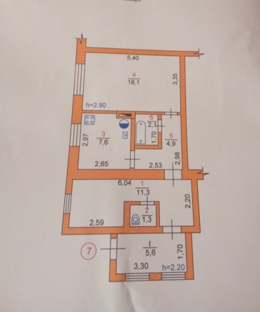 Однокімнатна Квартира 2 вокзал - фото 1