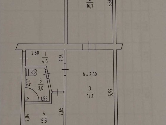 Продаж квартири,м.Павлоград,р-н Полігон Павлоград