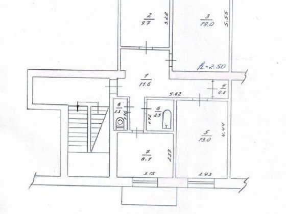 Продається 3-х кімнатна квартира Шепетовка