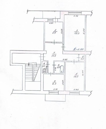 Продається 3-х кімнатна квартира - фото 1