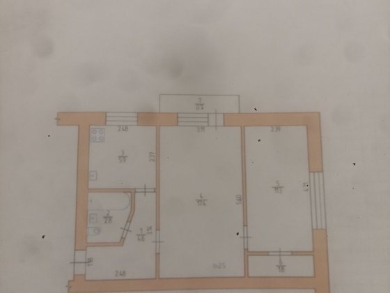 2-х комнатная центр 2 эт Шостка