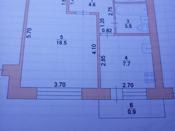 Продам 1 комнатную квартиру Шостка