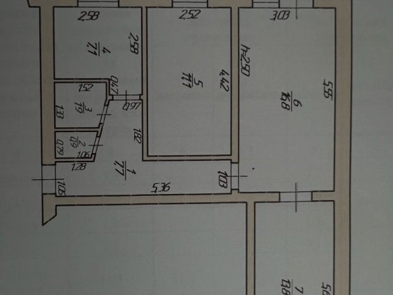 3-ох кімнатна квартира Бар