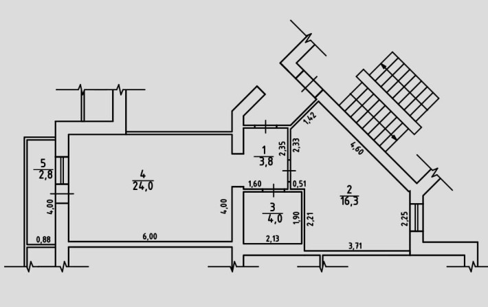 1-а квартира в центрі Тульчина - фото 1