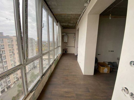 Продам 1к квартиру 47м2 ЖК Брама-1 Частичный ремонт Две лоджии Слобожанське