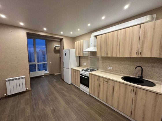 Продажа 1 комн квартира частичный ремонт ЖК пгт Слобожанское Новострой Слобожанське