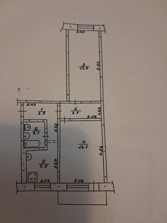 Продам   2х комнатную квартиру г Терновка  Днепр обл. Только  продажа - фото 1