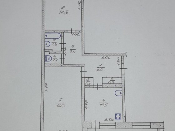 Продам квартиру 2 комнатную Тернівка