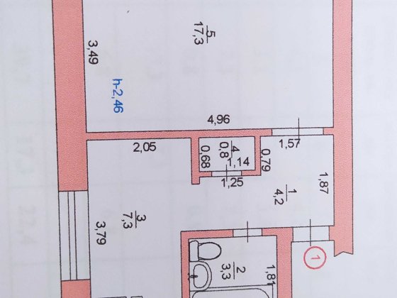 1 кім.квартира смтПопільня Попільня
