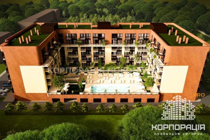 Продаж 1-км квартири, 40.85 м2, ЖК з басейном і парком, р-н ТЦ "Токіо" - фото 1