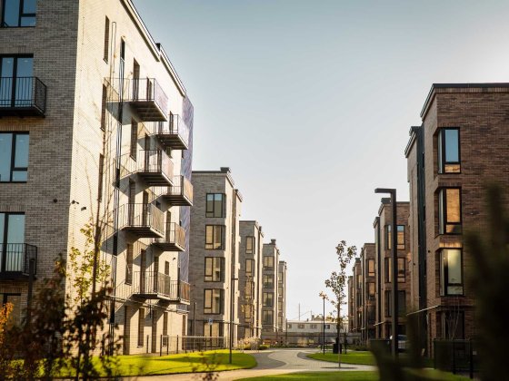 Простора 2к квартира 67 м.кв. з власним патіо Криховцы