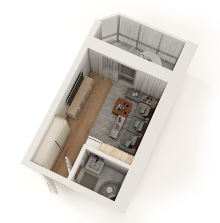 Є-Оселя та Є-Відновлення СМАРТ 24м2 в готовому будинку - фото 1