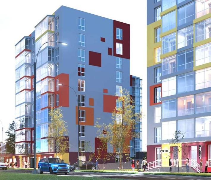 Продам 1 кімнатну 44 м2 квартиру жк Сусіди-2 Ціна 39000 дол. 8й поверх - фото 1