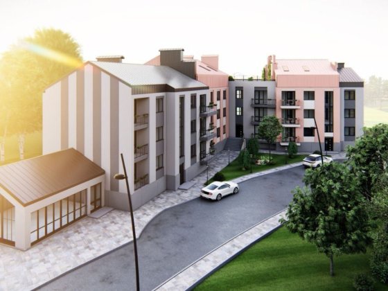 Трьох кімнатна квартира у новобудові від власника.Розтермінування Рудное