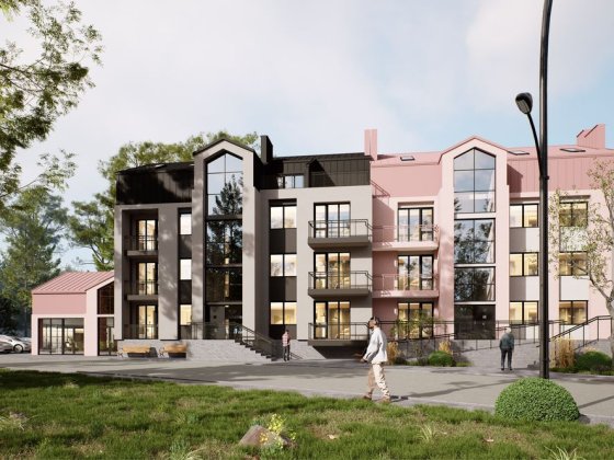 2 кімнатна квартира в Рудно з виглядом на сосновий ліс!