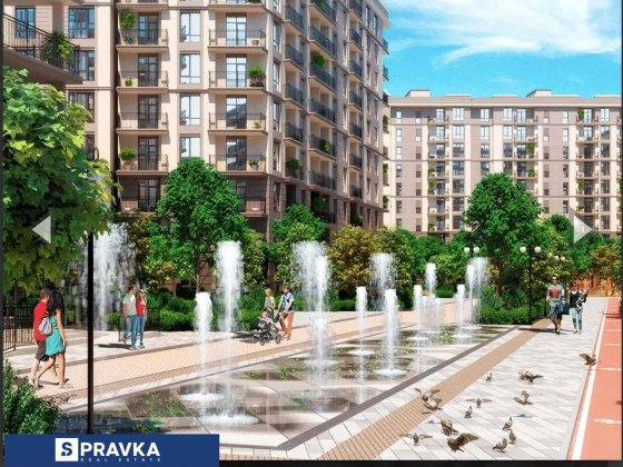 Продам 3-х ком ЖК Парк Фонтанов кирпичный дом , две террасы , газ Крыжановка