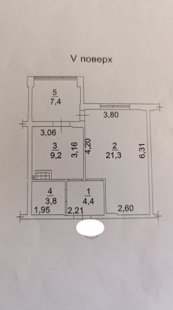 1-кімнатна квартира від власника - фото 1