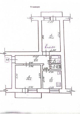 двокімнатна квартира - фото 1