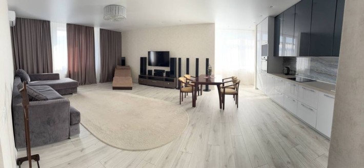 2 ком 90м2 Кухня Гостинная 37м2 Вид Моря 49 Жемчужина Кадорр - фото 1