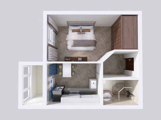 1 ком. квартира с начтым ремонтом -жк Акварель на Таирова.Лучшая цена Лиманка