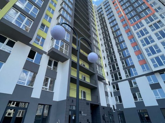 1 комнатная 40м2 с Кухней 17метров ЖК Акварель 8 на Ак. Вильямса Лиманка