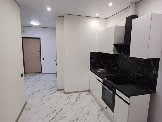 1-ком, кв-ра на среднем 8-ом этаже в сданном доме, в ЖК "Акварель-8" Лиманка