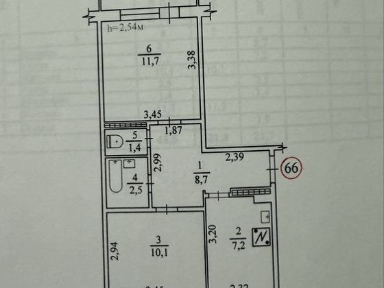 Продам 2-кімнатну квартиру Вараш
