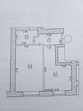 1-но кімнатна квартира в тернополі - фото 1