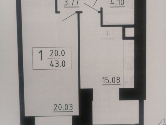 1 кімнатна квартира, сира, здача серпень 2025,  1 високий, вже є тепла Байківці
