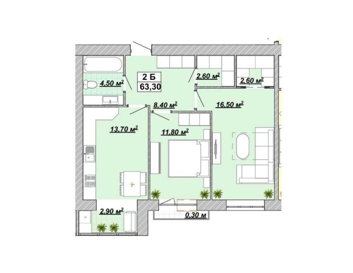 Терміновий продаж. 2к квартира 3пов. ТОП ціна. - фото 1