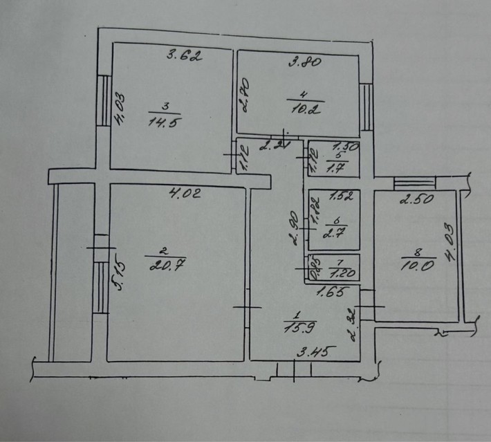 Продам 3-х кімнатну квартиру - фото 1