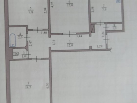 Продам 3к.кв. Незалежності буд.15, 1 поверх можна під бізнес Бровары