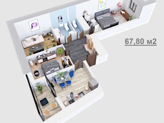 ТЕРМІНОВИЙ ПРОДАЖ! 3к квартира! Найкраща ціна! Буча