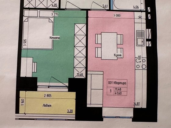 Квартира в самому центрі міста Борисполь