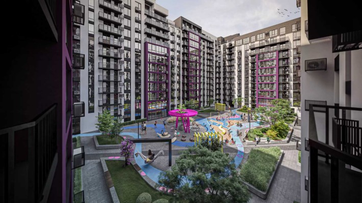 Озеро, 1 кімнатна квартира+розтермінування - фото 1