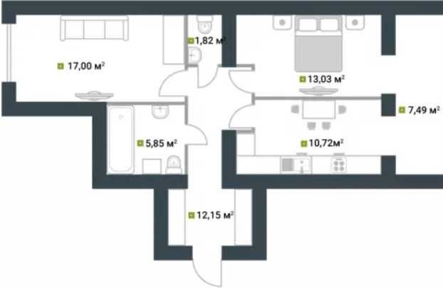 2-кім квартира в ЖК idilika Буча - комфорт та безпека в одному місці - фото 1