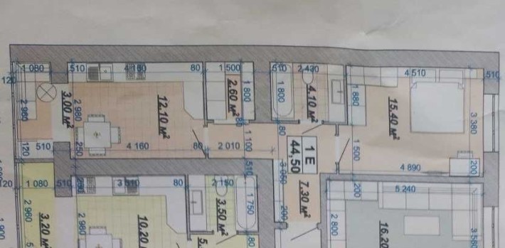 Центр міста, 1-кімн., Двостороння, квартира,45м.кв., Княгинен - фото 1