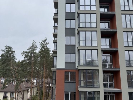 Буча, лісова зона, 40 м, з виходом в парк, 6 поверх. Буча