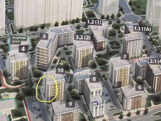 Квартира 2к Бровари Крона парк, Krona park 2 Бровары