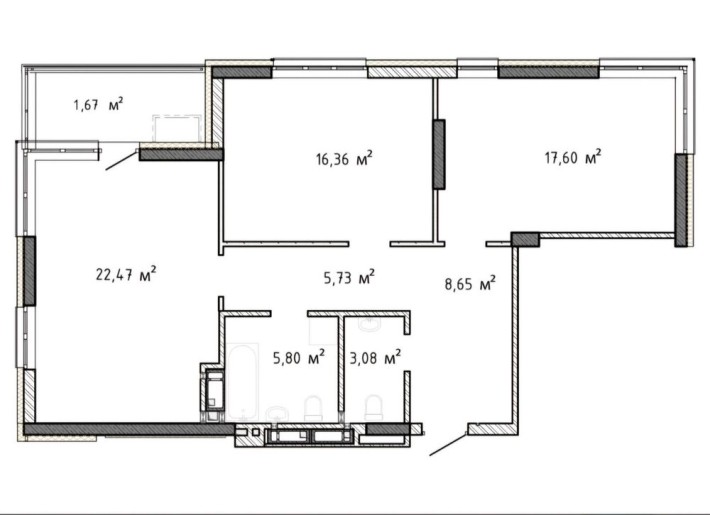 Квартира з ідеальним плануванням - фото 1