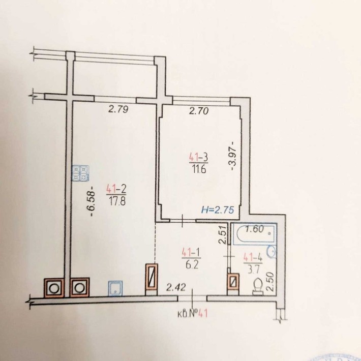 Продається 1 кім простора квартира жк Стожари. Боголюбова 11а - фото 1