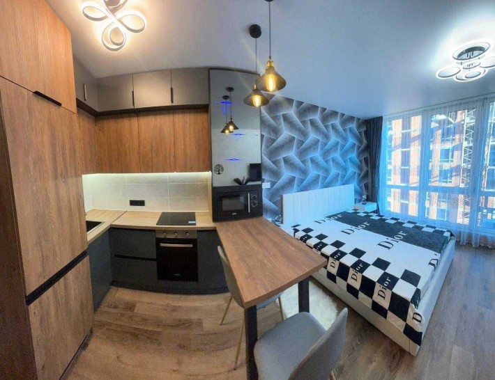 Продаж 1 кім. з сучасним ремонтом та меблями 7 поверх в ЖК Манхеттен!! - фото 1