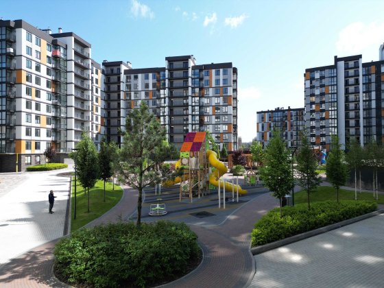 Без %! 1к квартира в ЖК Атмосфера ГОТОВИЙ БУДИНОК Вишневое