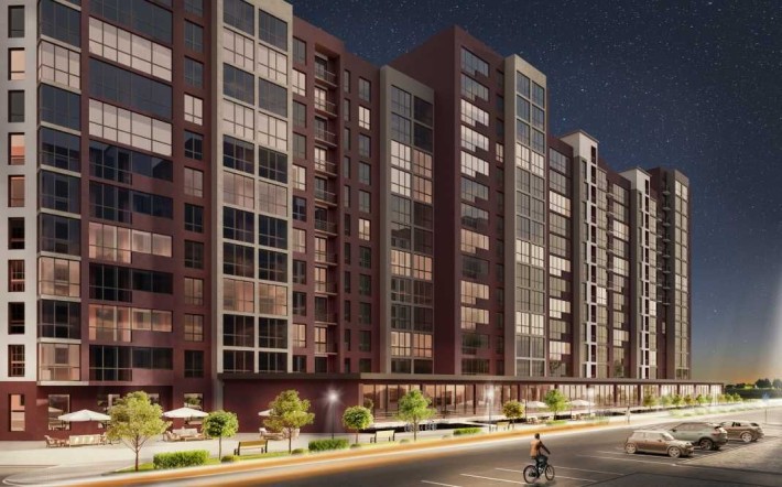 2-кімнатна 64 м², кухня 15 м², гардеробна,лоджія, балкон ЖК “Княгинин” - фото 1