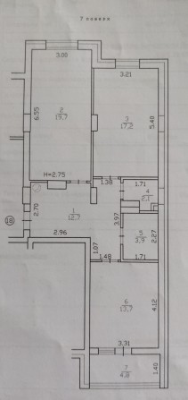 Продаж 2х кімнатної квартири 74,1 м² від власника Променада - фото 1